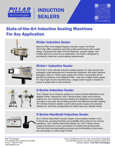 Induction Sealers_Product Offerings